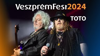 Toto  Live at VeszprémFest Hungary 2024 [upl. by Romeon]