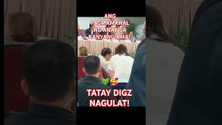 NAGULAT SI TATAY DIGZ VP SARA NILAPITAN ANG AMA duterte love daughter rodrigoduterte father [upl. by Berhley356]