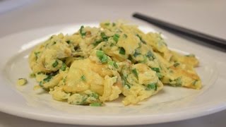 Scramble egg with Chinese chive [upl. by Geraldine]