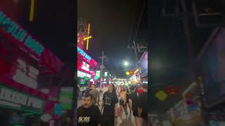 Bangla night street in phuket Thailand 🇹🇭 explore travel travelvlog food [upl. by Ayak453]