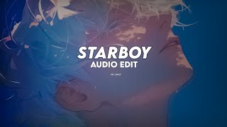 The Weeknd  Starboy ft Daft Punk  Best part    audio edit [upl. by Aeniah592]