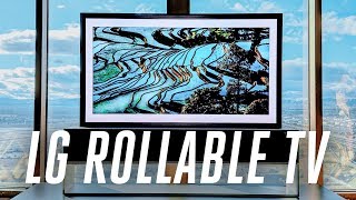 The LG rollable display is now a real 65inch TV [upl. by Gish113]