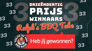 33 prijswinnaars Kijk of jij gewonnen hebt PRIJSUITREIKING giveaway [upl. by Alten]