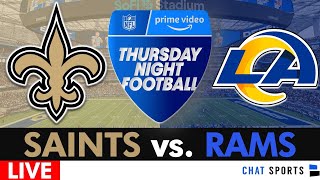 Saints vs Rams Live Streaming Scoreboard Free PlayByPlay Highlights Boxscore  NFL Week 16 TNF [upl. by Jahdiel]