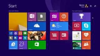 Microsoft Windows 81 Installing Store and Desktop Apps [upl. by Occir]