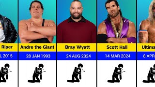 WWE Wrestlers Who Died From Heart Attack [upl. by Iona624]