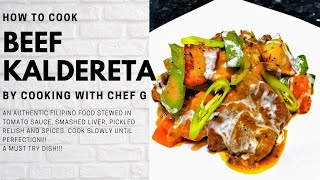 THE BEST BEEF KALDERETA sa GATA  CALDERETA with COCONUT CREAM SPARE RIBS or BUTO BUTO VERSION [upl. by Anelra]