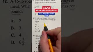 ASVAB Arithmetic Reasoning 12 Question Walk Through [upl. by Jarnagin]