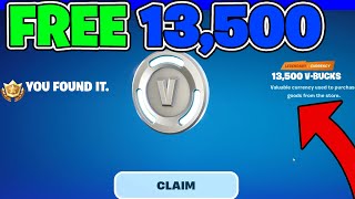 NEW How to Get 13500 FREE V BUCKS In September 2024 [upl. by Ahsikyt]