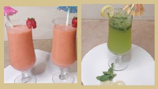 Summer Refreshing DrinksMint MargaritaMix Fruit MargaritaEid Trolley RecipesEid Special Recipes [upl. by Airdnahs]