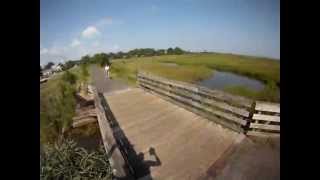 BIKE Keyport to Sandy Hook quotHenry Hudson Trailquot GoPro Video amp photos [upl. by Nnelg]