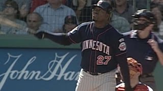 MINBOS Ortiz hits first career grand slam at Fenway [upl. by Aynotak544]