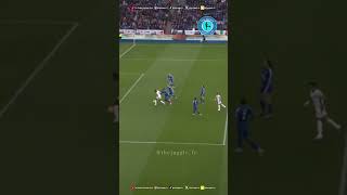 Nicolas Jackson goal vs Leicester🤩🔥🇸🇳 football shorts senegal premierleague chelsea [upl. by Yerfej]