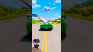 Cars 🚗 Vs WallRide Beamngdrive Shorts [upl. by Ahsinad]