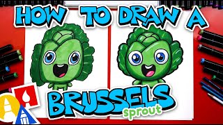 How To Draw A Brussels Sprout [upl. by Eirol]