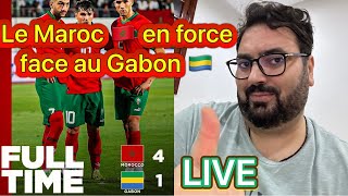 L’Après match Le Maroc 🇲🇦 bat sans forcer le Gabon 🇬🇦 41 😉 [upl. by Oetomit]