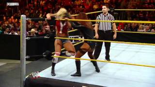 WWE NXT 010412  Kaitlyn vs Maxine [upl. by Sausa]