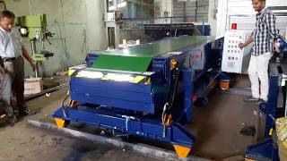 Trolley Mounted State of the Art Telescopic Conveyor [upl. by Nailluj395]