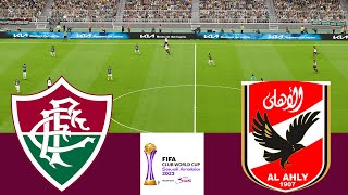 Fluminense vs Al Ahly Semi Final Club World Cup 2023  Video Game Simulation PES 2021 [upl. by Melvena]