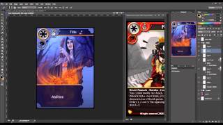 How to Create Trading Cards in Photoshop [upl. by Cressida]