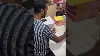 Numbering machine badrinathprinters5132 bookbinding ludhiana printing [upl. by Udele]