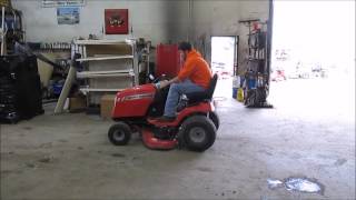 2011 Massey Ferguson 2523 lawn tractor for sale  sold at auction October 1 2014 [upl. by Cynde]