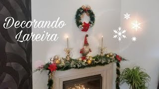 DIY  Decorando a Lareira para o Natal 🎅 [upl. by Nema241]