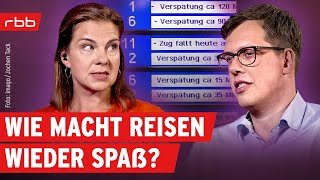 Unpünktlich ausgefallen Deutsche Bahn  Politik amp wir  TwitchTalk [upl. by Fital]