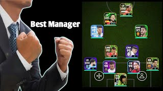 Best Manager For eFootball Mobile [upl. by Zennie735]