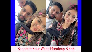 🌹 Sanpreet kaur ❤️ Mandeep Singh 🌹Live By satnam studio pehowa m9896516136 [upl. by Malas]