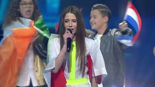 Roksana Węgiel Eurovision Junior 2018  Anyone I Want To Be  Próbka występu po wygranej 8K UHD [upl. by Delcine15]