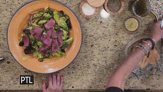 Cooking with Rania Beef Tenderloin Salad [upl. by Terrye701]