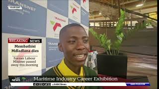 Maritime Industry Career Exhibition hosted in Western Cape [upl. by Aehsa]