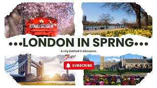 London in Bloom A Springtime Adventure 🇬🇧 [upl. by Artkele]