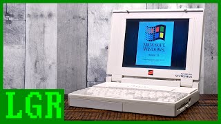 2400 Laptop From 1994 Packard Bell Statesman [upl. by Lem]