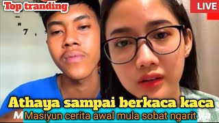 Athaya sampai berkaca kacamasiyun ceritakan asal mula sobat ngarit [upl. by Phionna470]