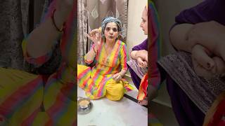 Barfi kha kar kyo layi ho beti 🫢trendingshorts saasbahu funny comedyvideo krishnadevi ￼ [upl. by Leuqim41]