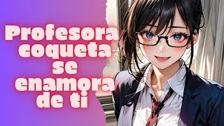 💗ASMR Profesora Coqueta se Enamora de Ti 💜 Mayella ASMR [upl. by Reedy]