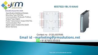 Siemens 6ES75221BL100AA0 [upl. by Ylrehs]