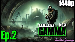 STALKER GAMMA 093 🧪  Ep 2 🎮 1440p [upl. by Schlosser]