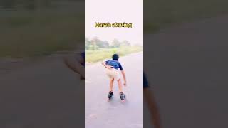 Speed skating 🔥🤘skate reaction Boy skating [upl. by Budge578]