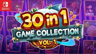 30in1 Game Collection Volume 1 Nintendo Switch  Trailer by Teyon [upl. by Althee]