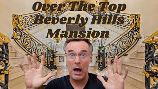 87000000 Over The Top European Mansion in Beverly Hills  Realtor Reaction [upl. by Llenahs242]