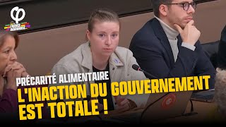 Précarité alimentaire  linaction du gouvernement est totale [upl. by Assille]