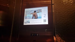 Kone KDS 300 Carpark Hotel Elevator The Langham Jakarta [upl. by Crim50]