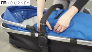 Mothercare JOURNEY Pushchair Demonstration  Instruction Manual [upl. by Ellerret]