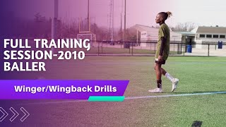 2010 Richmond United Baller  Winger  Fullback Drills  Technical Session [upl. by Marron]