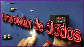 ✅ Comprobador de diodos  Diode tester  JRPM [upl. by Devinna475]