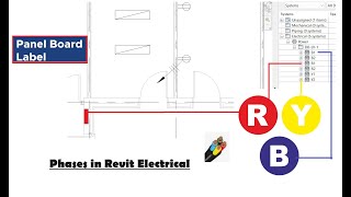 Revit Electrical Circuiting to RYB [upl. by Ogaitnas450]