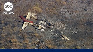 6 dead after plane crash in Southern California  WNT [upl. by Gaeta]